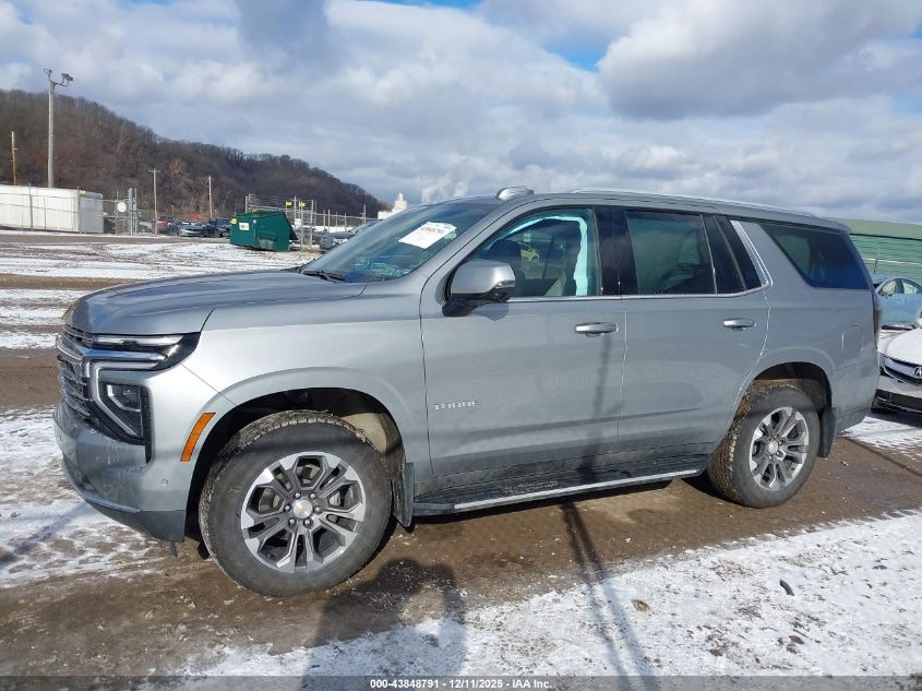 2025 Chevrolet Tahoe 4Wd Lt VIN: 1GNS6NRD4SR120285 Lot: 43848791