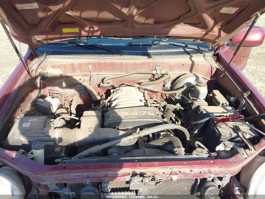 2004 Toyota Tundra Limited V8 VIN: 5TBET38114S460663 Lot: 43848804