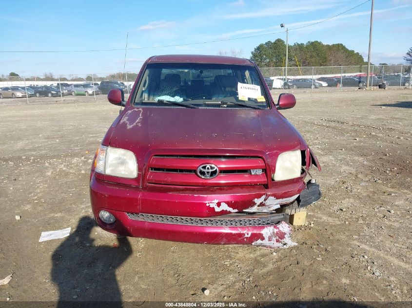 2004 Toyota Tundra Limited V8 VIN: 5TBET38114S460663 Lot: 43848804