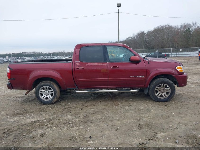 2004 Toyota Tundra Limited V8 VIN: 5TBET38114S460663 Lot: 43848804