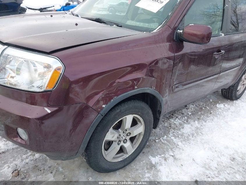 2009 Honda Pilot Ex-L VIN: 5FNYF48609B026064 Lot: 43848820