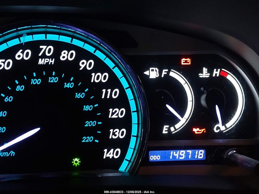 2011 Toyota Venza VIN: 4T3ZA3BB5BU039878 Lot: 43848833