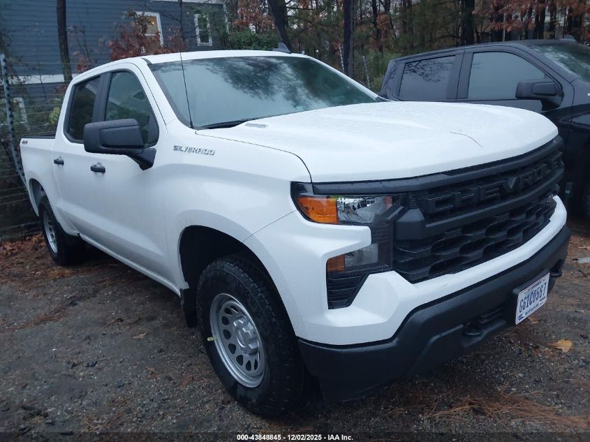 CHEVROLET SILVERADO 1500 4WD SHORT BED WT/4WD STANDARD BED WT