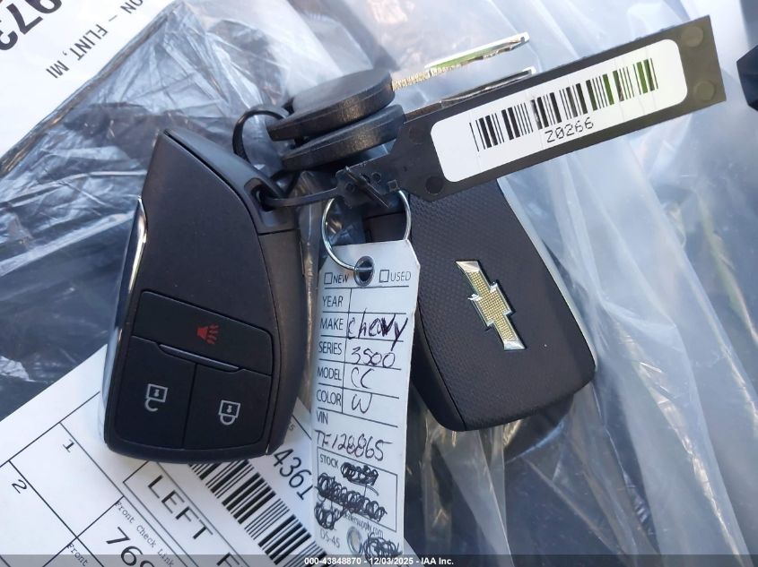 2026 Chevrolet Silverado 3500Hd Chassis Work Truck VIN: 1GB3ARE74TF128865 Lot: 43848870