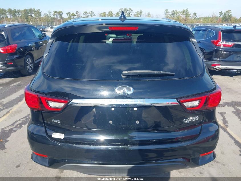 2019 Infiniti Qx60 Pure VIN: 5N1DL0MM8KC533734 Lot: 43848893