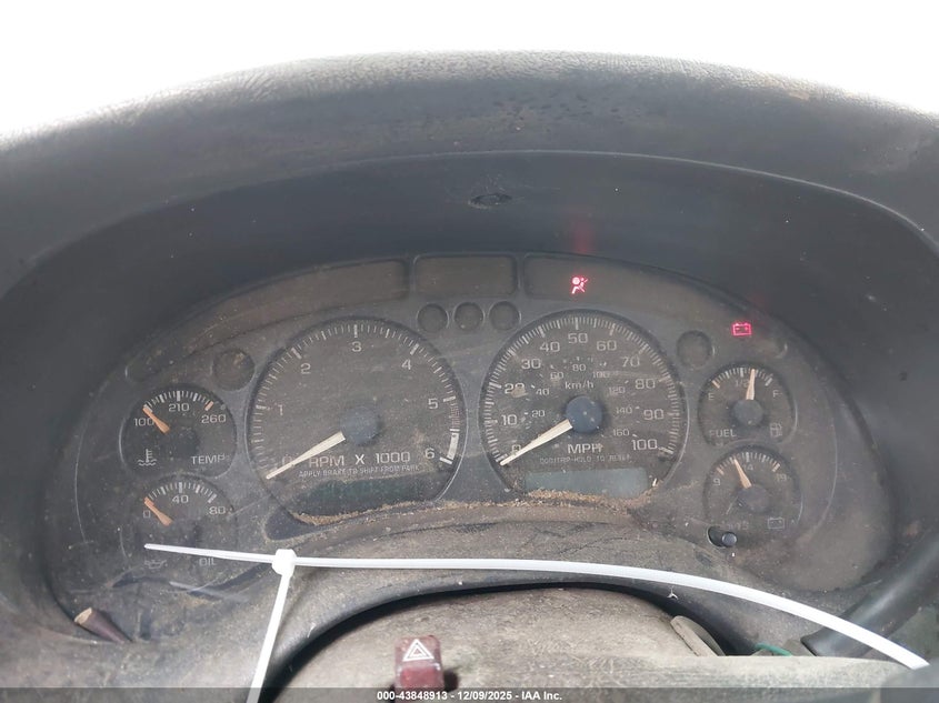 2002 Chevrolet S-10 VIN: 1GCCS14W228221034 Lot: 43848913
