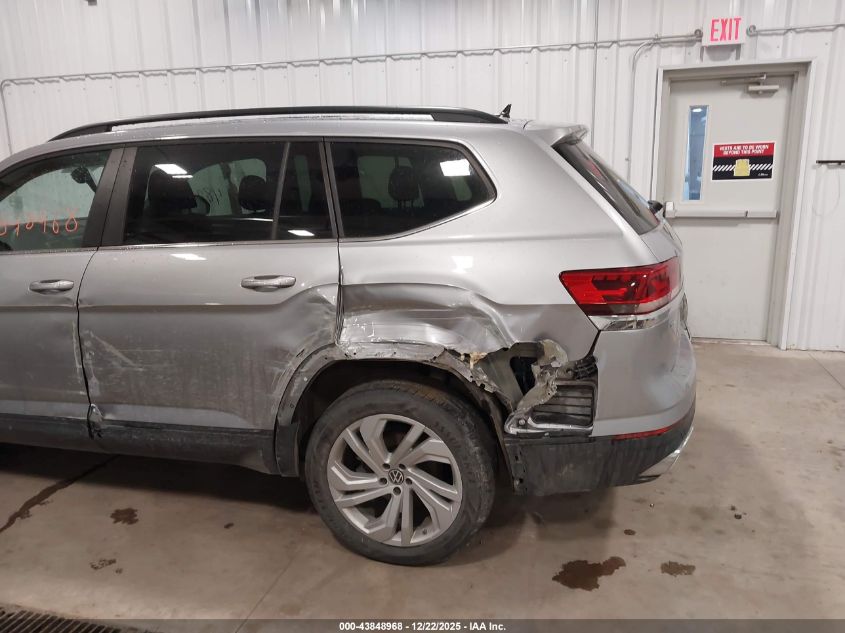 2022 Volkswagen Atlas 2.0T Se W/Technology VIN: 1V2KP2CA9NC560611 Lot: 43848968