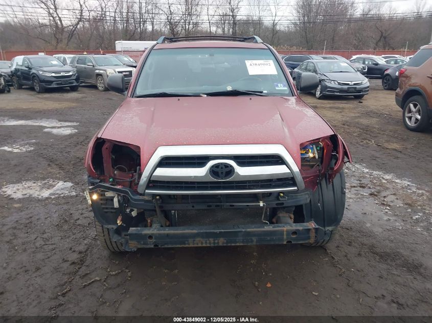 2007 Toyota 4Runner Sr5 V6 VIN: JTEBU14R478082673 Lot: 43849002