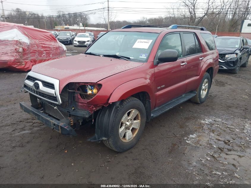 2007 Toyota 4Runner Sr5 V6 VIN: JTEBU14R478082673 Lot: 43849002