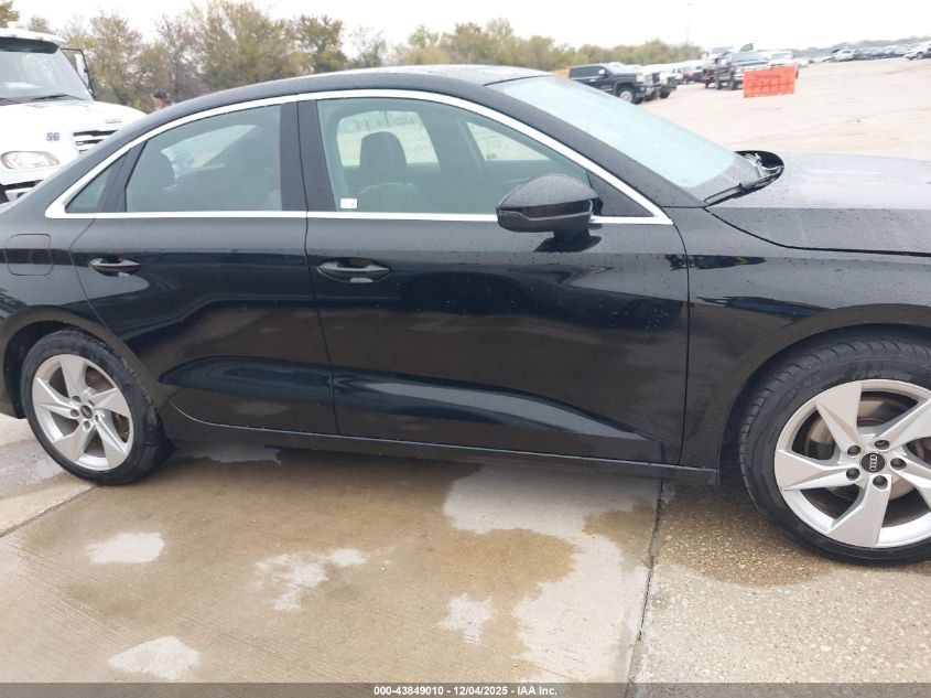 2023 Audi A3 Premium 40 Tfsi Front-Wheel Drive S Tronic VIN: WAUAUDGY9PA119291 Lot: 43849010