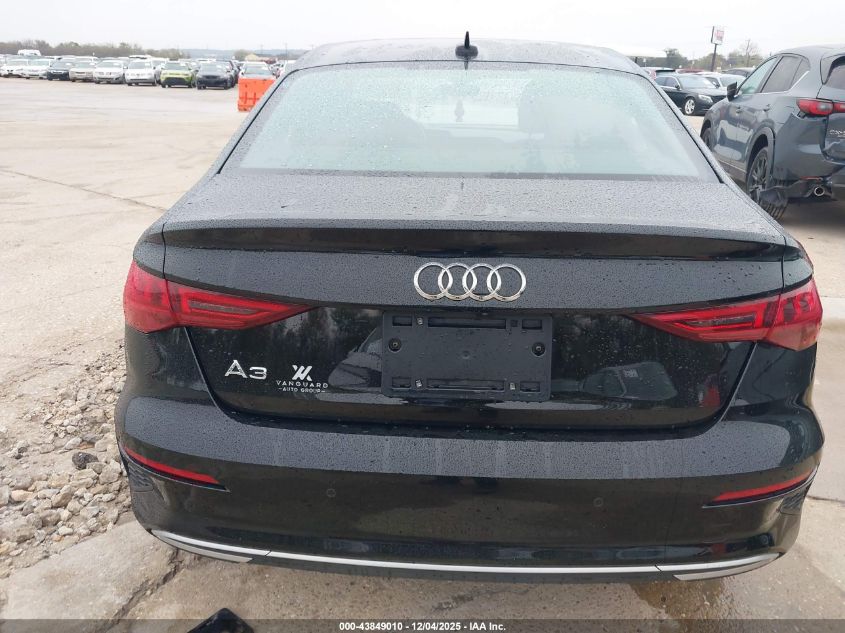2023 Audi A3 Premium 40 Tfsi Front-Wheel Drive S Tronic VIN: WAUAUDGY9PA119291 Lot: 43849010
