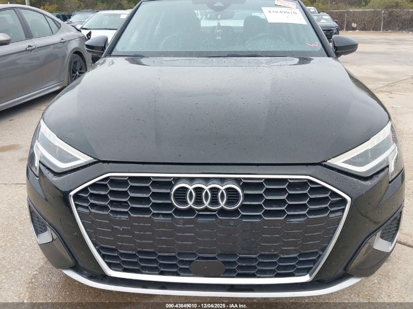 2023 Audi A3 Premium 40 Tfsi Front-Wheel Drive S Tronic VIN: WAUAUDGY9PA119291 Lot: 43849010