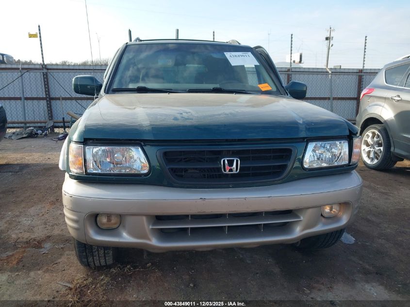 2001 Honda Passport Ex/Lx VIN: 4S6CK58W014403261 Lot: 43849011