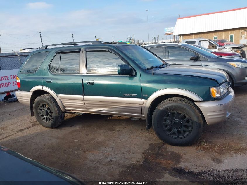 2001 Honda Passport Ex/Lx VIN: 4S6CK58W014403261 Lot: 43849011