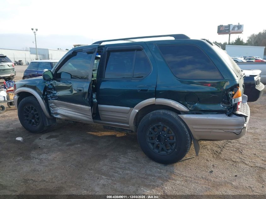 2001 Honda Passport Ex/Lx VIN: 4S6CK58W014403261 Lot: 43849011