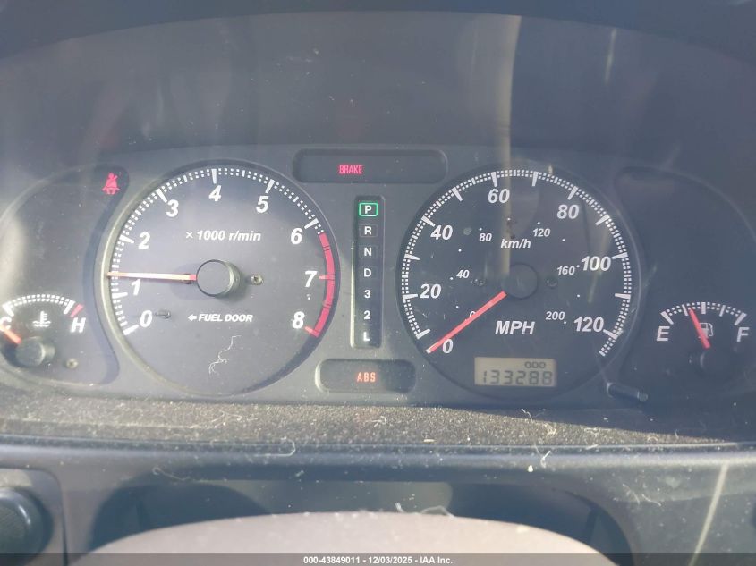 2001 Honda Passport Ex/Lx VIN: 4S6CK58W014403261 Lot: 43849011