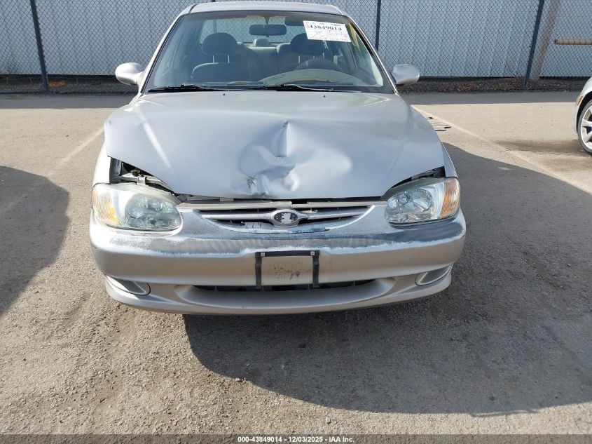 2000 Kia Sephia Ls/Ls W/Power Pkg VIN: KNAFB1212Y5875236 Lot: 43849014