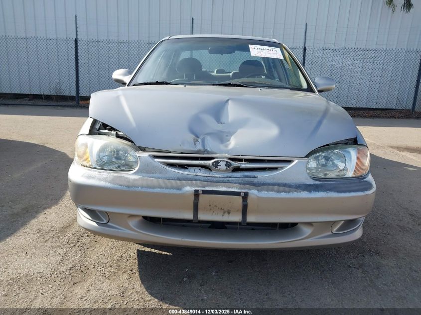 2000 Kia Sephia Ls/Ls W/Power Pkg VIN: KNAFB1212Y5875236 Lot: 43849014