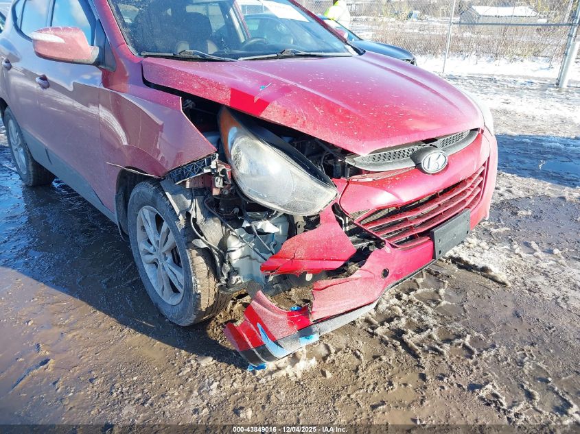 2012 Hyundai Tucson Gls VIN: KM8JUCAC9CU533640 Lot: 43849016