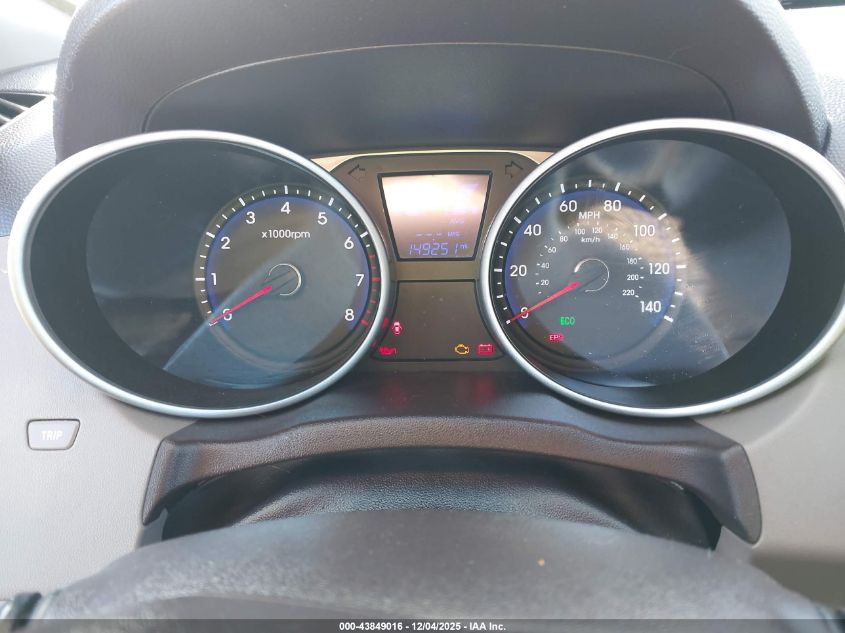 2012 Hyundai Tucson Gls VIN: KM8JUCAC9CU533640 Lot: 43849016