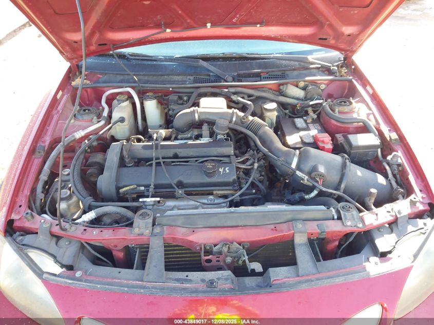 2001 Ford Escort Zx2 VIN: 3FAFP11351R222321 Lot: 43849017