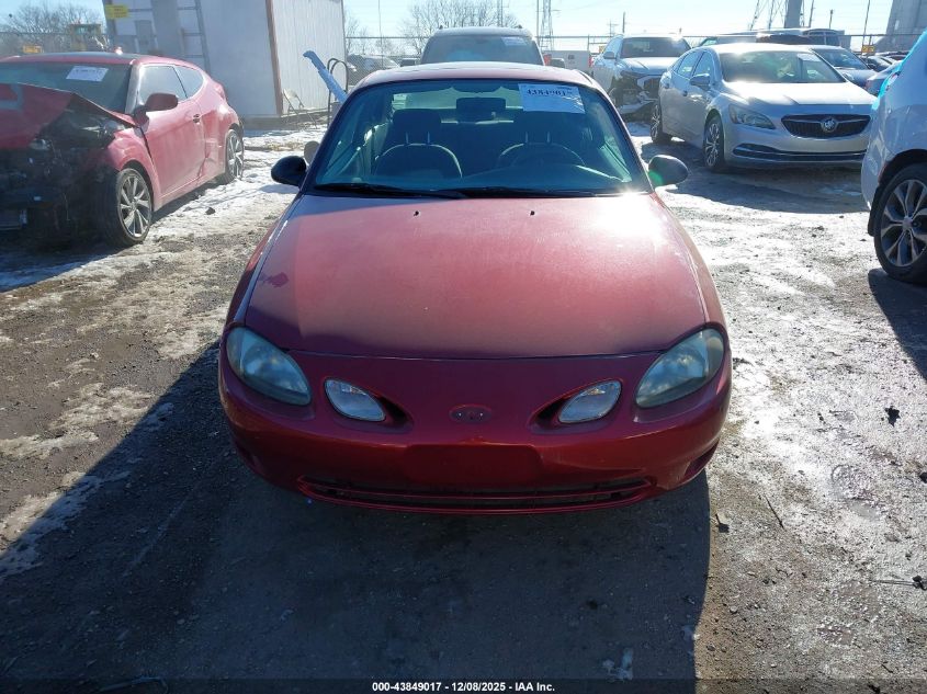2001 Ford Escort Zx2 VIN: 3FAFP11351R222321 Lot: 43849017