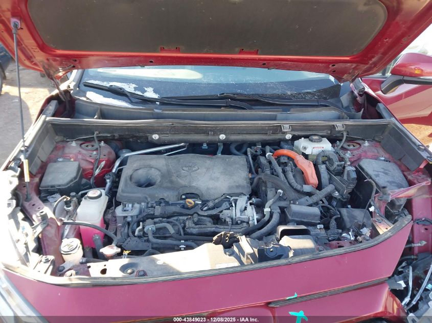 2020 Toyota Rav4 Hybrid Xle VIN: 2T3RWRFV6LW081471 Lot: 43849023