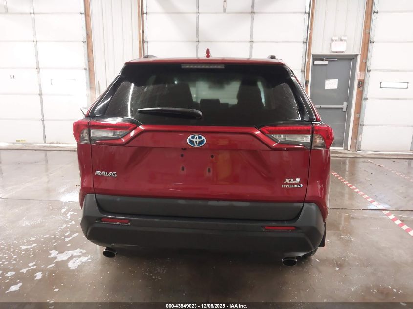 2020 Toyota Rav4 Hybrid Xle VIN: 2T3RWRFV6LW081471 Lot: 43849023