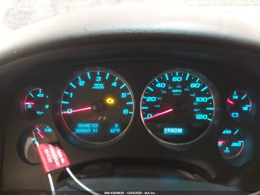 2009 Chevrolet Suburban 1500 Lt2 VIN: 1GNFK26349R297050 Lot: 43849026