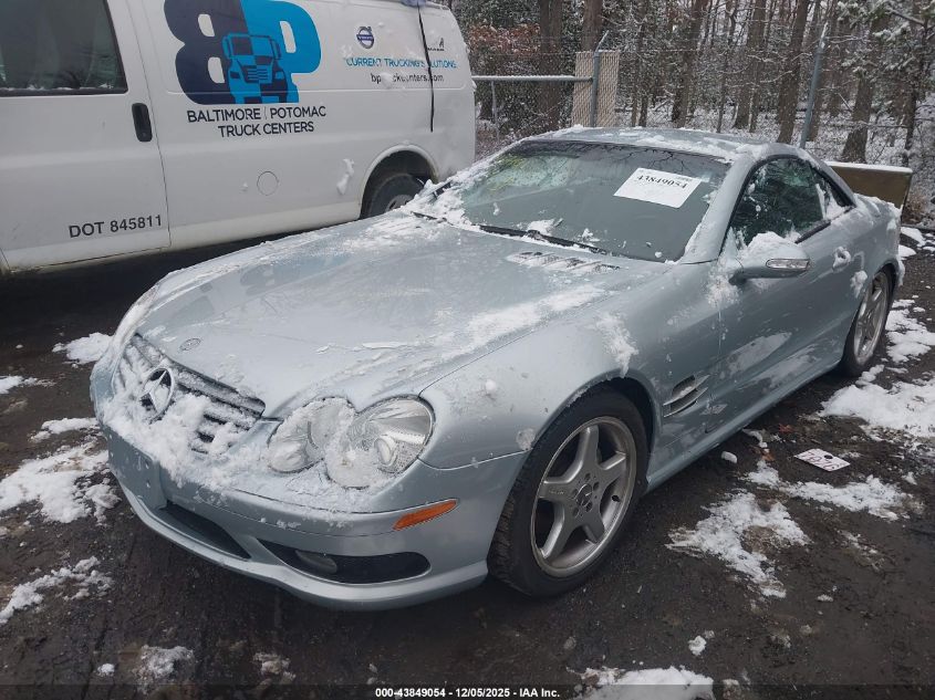 2003 Mercedes-Benz Sl 500 VIN: WDBSK75F93F033989 Lot: 43849054