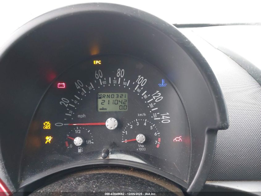 2002 Volkswagen New Beetle Gls VIN: 3VWCK21C62M431984 Lot: 43849062