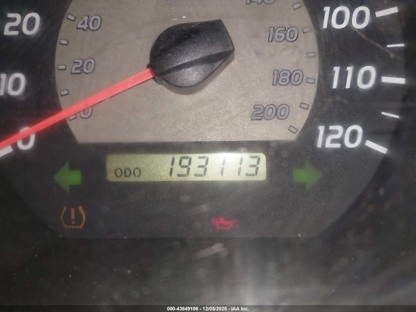 2006 Toyota Tacoma Prerunner V6 VIN: 5TETU62N56Z202872 Lot: 43849106