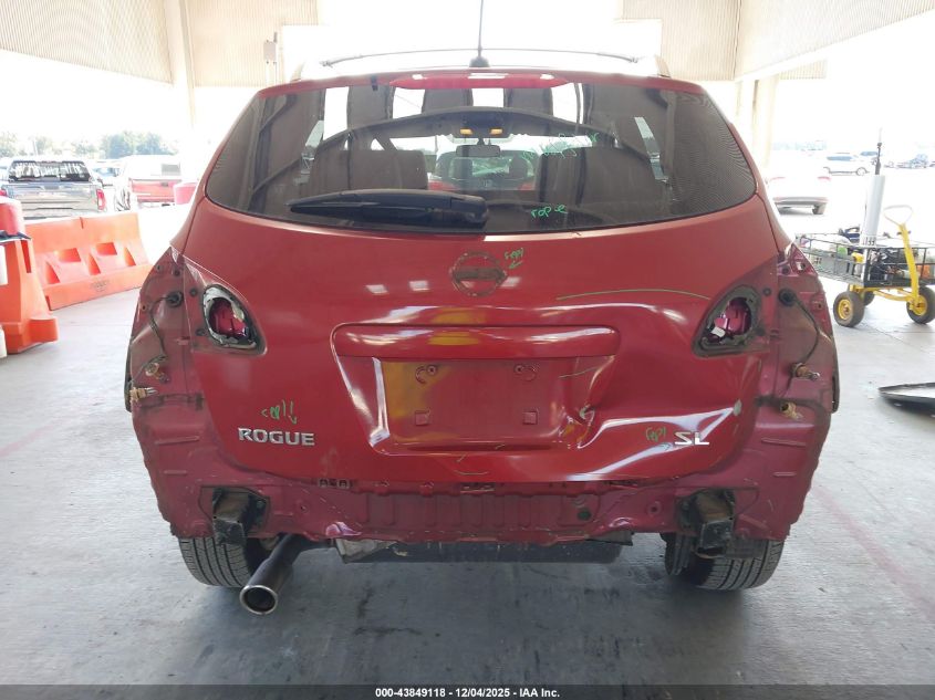 2008 Nissan Rogue Sl VIN: JN8AS58T78W007325 Lot: 43849118