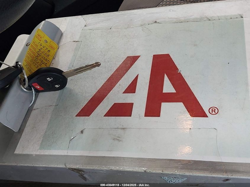 2008 Nissan Rogue Sl VIN: JN8AS58T78W007325 Lot: 43849118