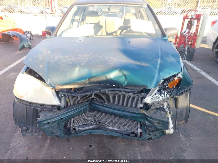 2002 Honda Civic Lx VIN: 2HGES15542H560310 Lot: 43849117