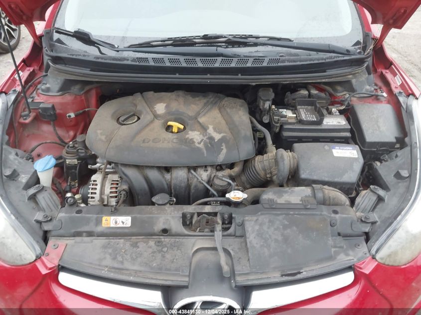 2014 Hyundai Elantra Se VIN: KMHDH4AE3EU149624 Lot: 43849130