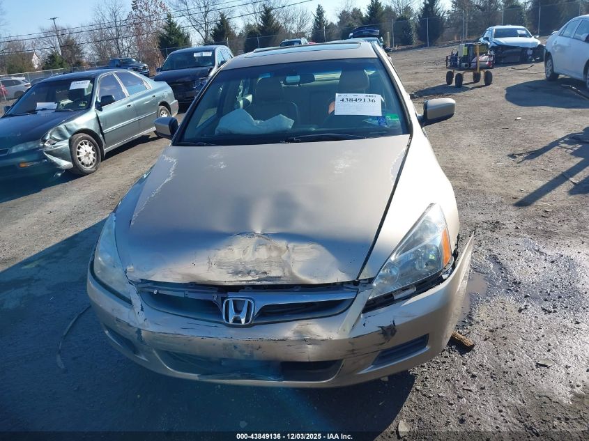 2007 Honda Accord 2.4 Ex VIN: 1HGCM56877A097618 Lot: 43849136