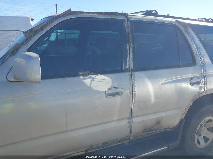 2000 Toyota 4Runner Sr5 V6 VIN: JT3GN86R8Y0137918 Lot: 43849151