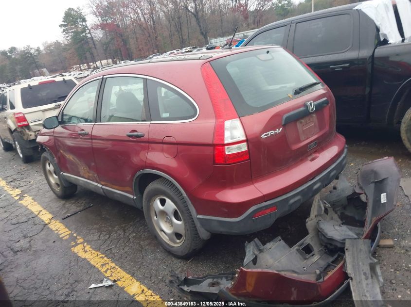 2008 Honda Cr-V Lx VIN: 5J6RE38388L009705 Lot: 43849163