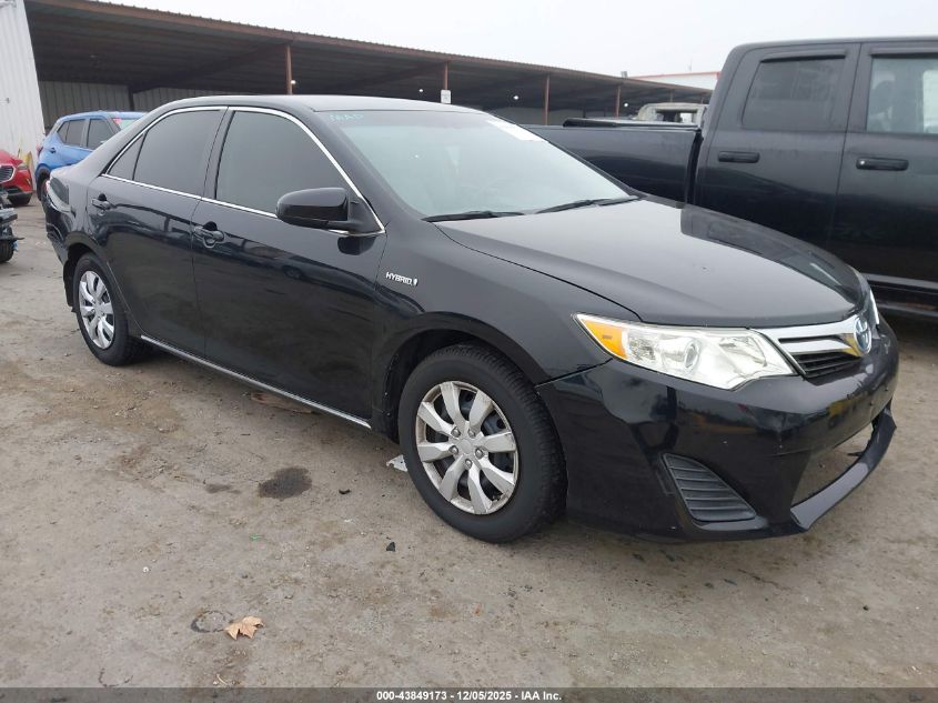 TOYOTA CAMRY HYBRID LE