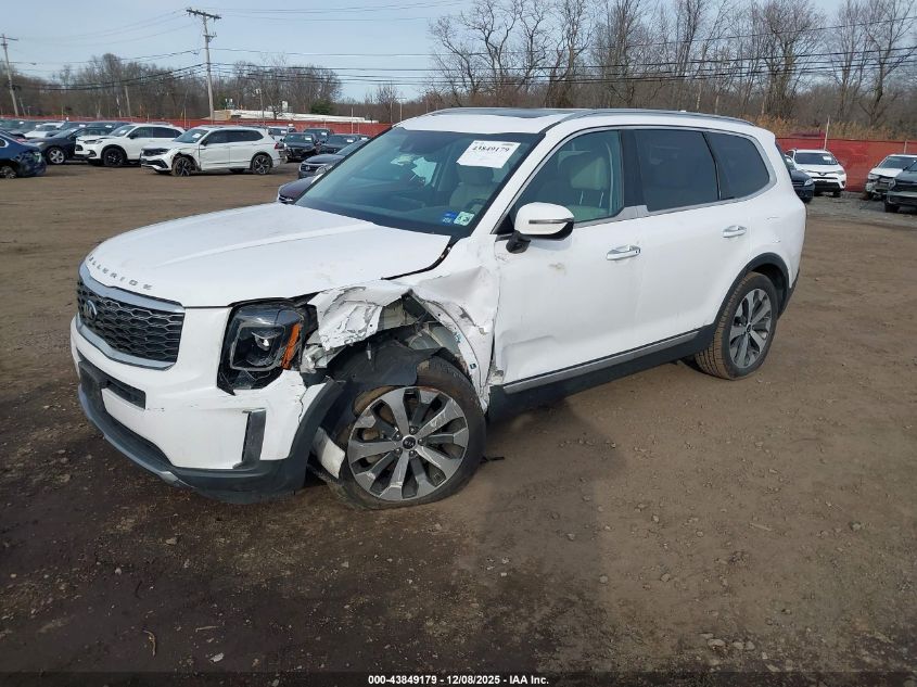 2021 Kia Telluride S VIN: 5XYP64HC0MG189333 Lot: 43849179