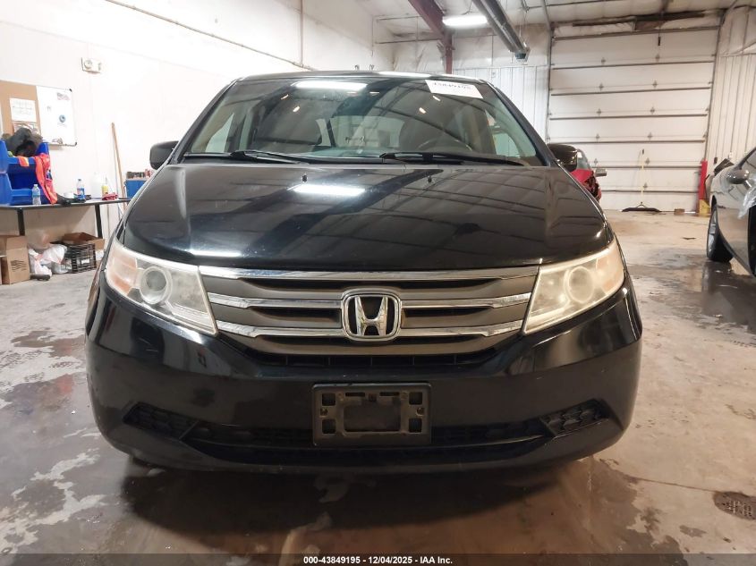 2011 Honda Odyssey Ex-L VIN: 5FNRL5H6XBB091481 Lot: 43849195