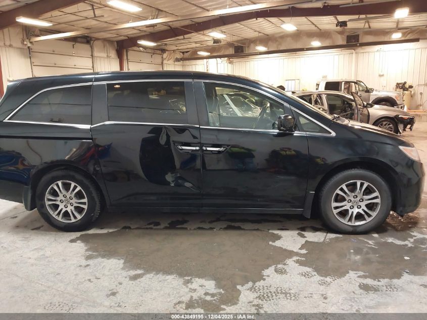 2011 Honda Odyssey Ex-L VIN: 5FNRL5H6XBB091481 Lot: 43849195
