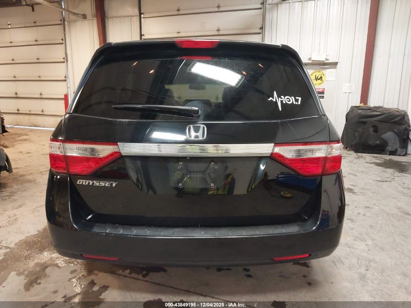 2011 Honda Odyssey Ex-L VIN: 5FNRL5H6XBB091481 Lot: 43849195