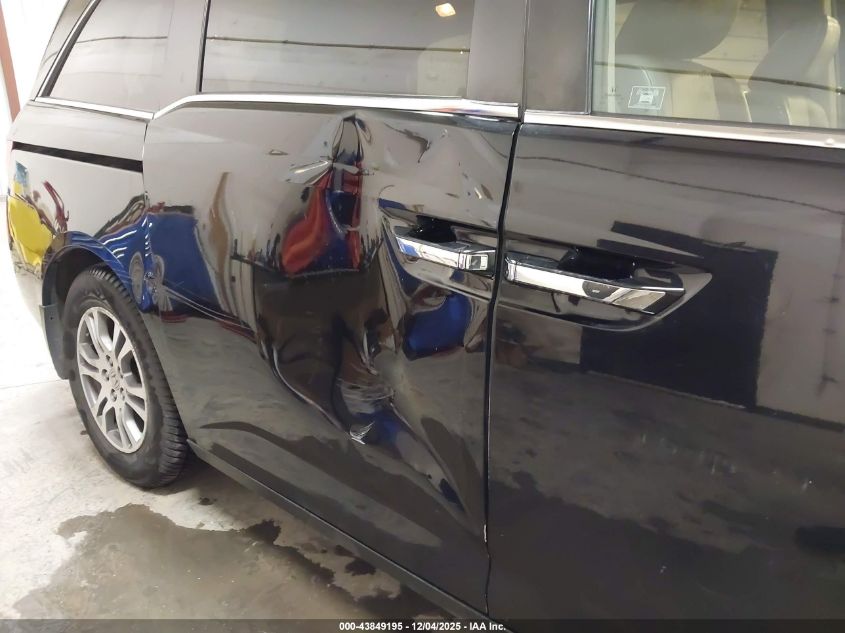 2011 Honda Odyssey Ex-L VIN: 5FNRL5H6XBB091481 Lot: 43849195