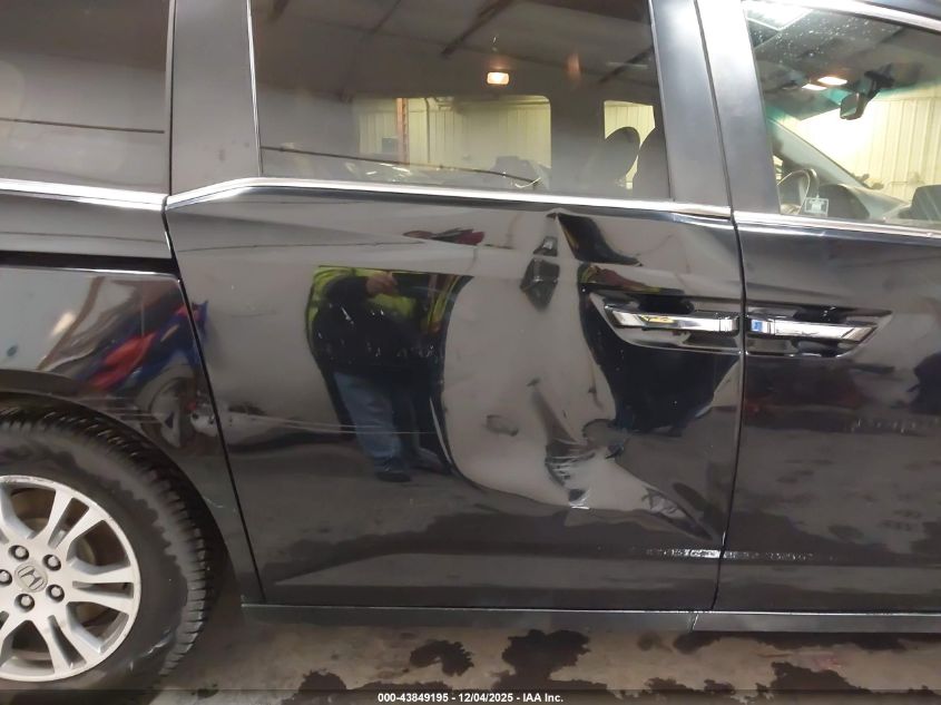 2011 Honda Odyssey Ex-L VIN: 5FNRL5H6XBB091481 Lot: 43849195