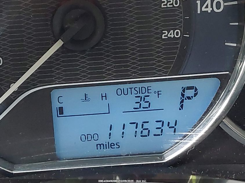 2015 Toyota Corolla Le VIN: 5YFBURHE5FP337750 Lot: 43849206