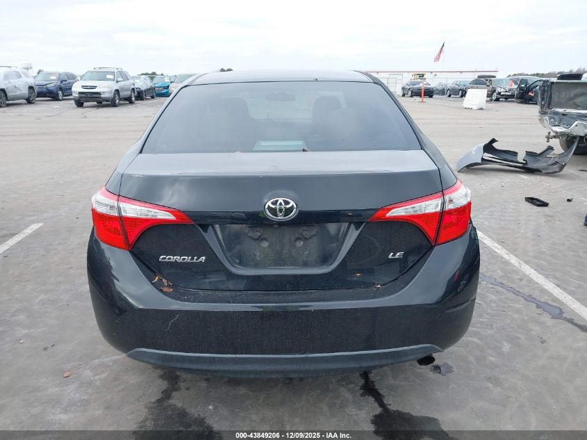 2015 Toyota Corolla Le VIN: 5YFBURHE5FP337750 Lot: 43849206