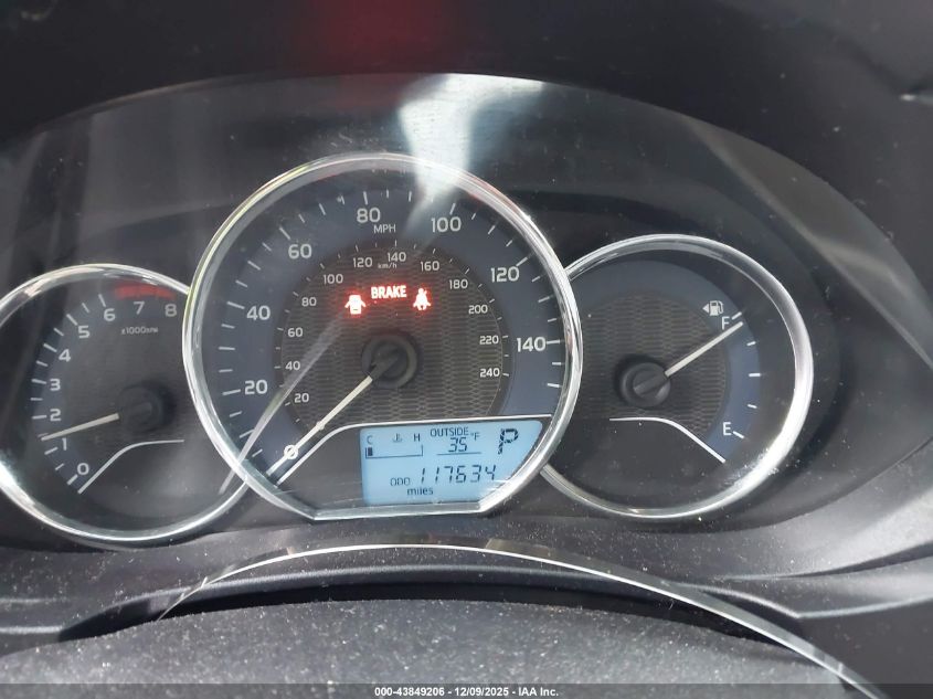 2015 Toyota Corolla Le VIN: 5YFBURHE5FP337750 Lot: 43849206