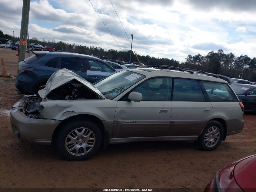 2004 Subaru Outback Limited VIN: 4S3BH686947602860 Lot: 43849208